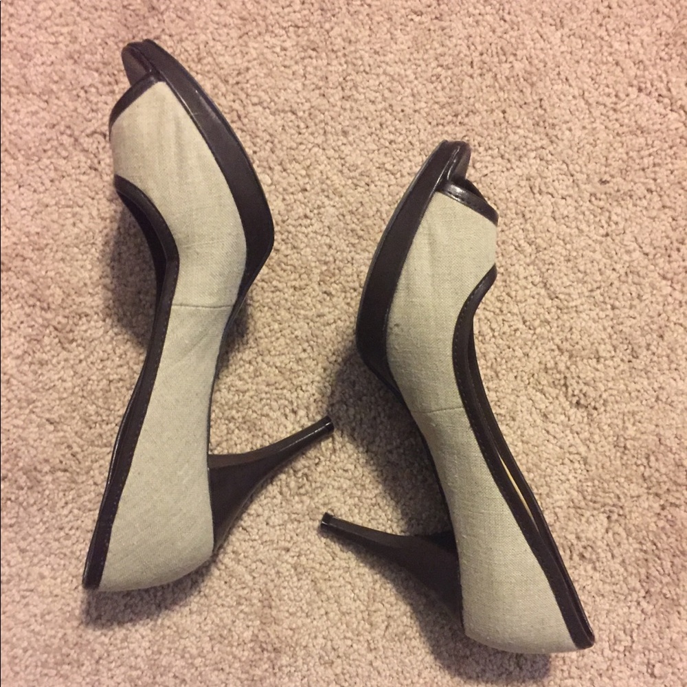 Nine West Twirlo Open Toe Pump